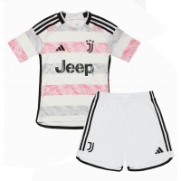 Juventus Bortedraktsett Barn 2023-24 Kortermet (+ Korte bukser)